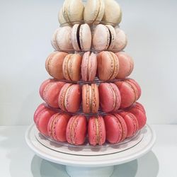 Nouvelle Macarons and Specialty Cakes - Pink Ombré Macaron Tower