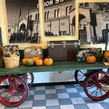 Gandy Dancer Mercantile - A real train baggage cart! We think this looks perfect! - Ice Cream & Frozen Yogurt Near Me - Ogden, Utah