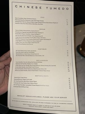 Menu photo 4 Chinese Tuxedo New York, NY Menu photo 4 Chinese Tuxedo New York, NY