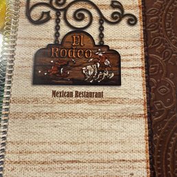 Menu cover