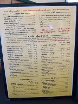 Menu photo 3 The Italian Kitchen Hesperia, CA Menu photo 3 The Italian Kitchen Hesperia, CA