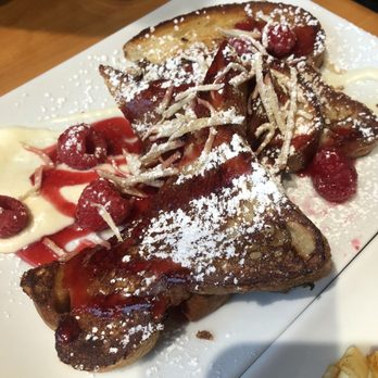 Dime Store - Raspberry and candied ginger French toast - Breakfast & Brunch Near Me - Detroit, Michigan