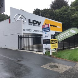 Excelso Coffee NZ - Watch for the sign, go down the lane to the left