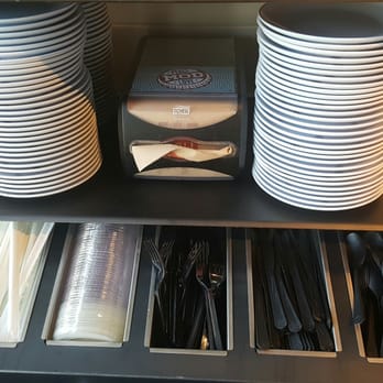 MOD Pizza - Condiment area near Drink Machine - Pizza Near Me - Kirkwood, Missouri MOD Pizza - Condiment area near Drink Machine - Pizza Near Me - Kirkwood, Missouri