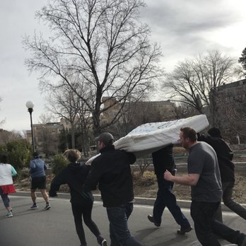 Desert Sky Adventures - Try meaning of Love!  Team running with bed at Reno Run for Love 4 miler. - Races & Competitions Near Me - Reno, Nevada