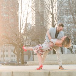 Erica Melissa - Chicago North Avenue Engagement Photography Session