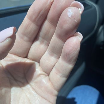 Asana Nail Spa - I didn't realize polish was supposed to be here too - Nail Salons Near Me - Phoenix, Arizona