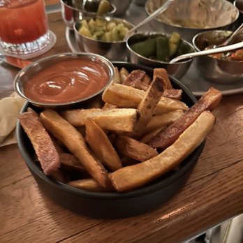 Laser Wolf - French Fries w/ Tehina Ketchup - Middle Eastern Near Me - Brooklyn, New York