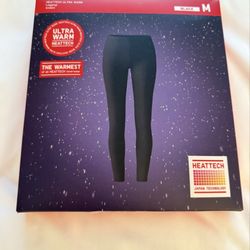 Heattech leggings in black