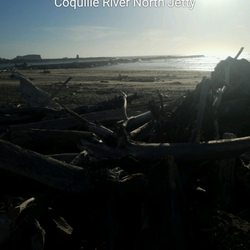 Coquille River North Jetty