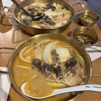 Mala Town - Beef Bone Broth Base (both) - Asian Fusion Near Me - Union City, California