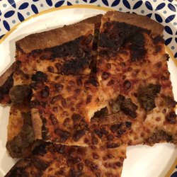 Domino's Pizza - Burnt pizza March 6, 2018