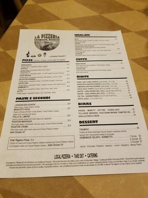 Menu photo 4 La Pizzeria Telluride, CO Menu photo 4 La Pizzeria Telluride, CO