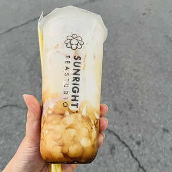 Sunright Tea Studio - Upland - Brown sugar boba milk - Bubble Tea Near Me - Upland, California
