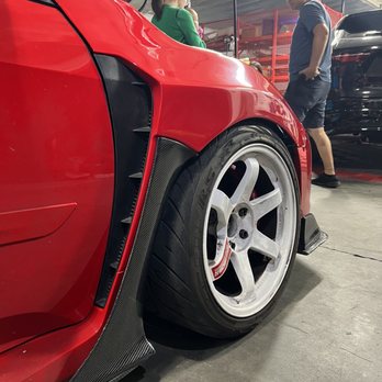 OniWraps - Fender wrapped in Gloss Carmine Red. - Vehicle Wraps Near Me - South El Monte, California OniWraps - Fender wrapped in Gloss Carmine Red. - Vehicle Wraps Near Me - South El Monte, California