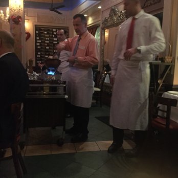 BV Tuscany Italian Restaurant - The cook doing table side service - Italian Near Me - Teaneck, New Jersey
