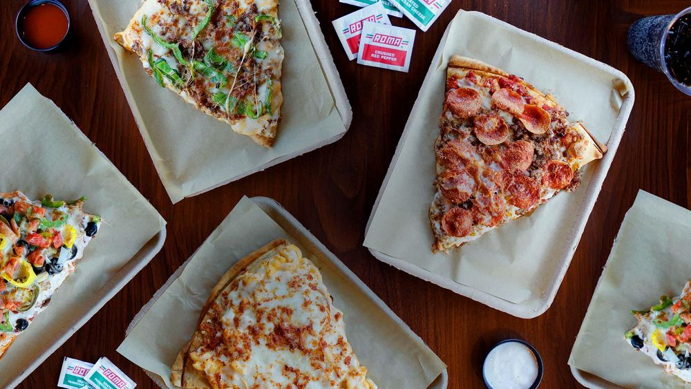 Food from Downtown Den Tavern & Pizza