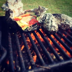 Talona Creek Campgrounds - The campsite we chose had a fire pit and a grill available. There was lots of free wood provide by management.
