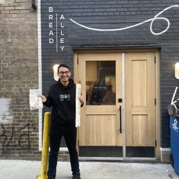 Me in front of Bread Alley (2024) Me in front of Bread Alley (2024)