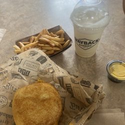 Wayback Burgers - Wayback DOUBLE CHEESEBURGER BOX
