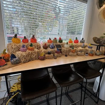 Blown Studios - Display of pumpkins. - Glass Blowing Near Me - Savannah, Georgia Blown Studios - Display of pumpkins. - Glass Blowing Near Me - Savannah, Georgia