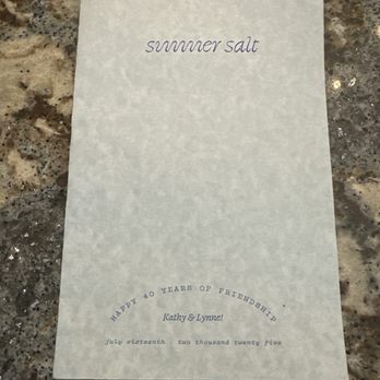 Summer Salt - The personalized menu - Pop-Up Restaurants Near Me - Avalon, New Jersey Summer Salt - The personalized menu - Pop-Up Restaurants Near Me - Avalon, New Jersey