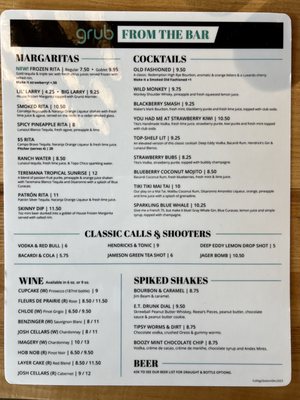 Menu photo 2 Grub Burger Bar College Station, TX Menu photo 2 Grub Burger Bar College Station, TX