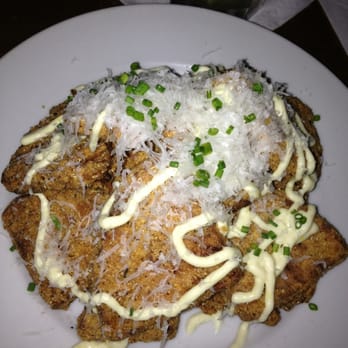 Sylvain - Deep fried eggplant with lemon zest and aioli - Southern Near Me - New Orleans, Louisiana