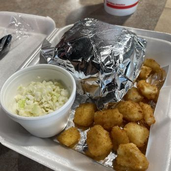 Cook Out - Sweet slaw and cheese bites. - Burgers Near Me - Winchester, Virginia