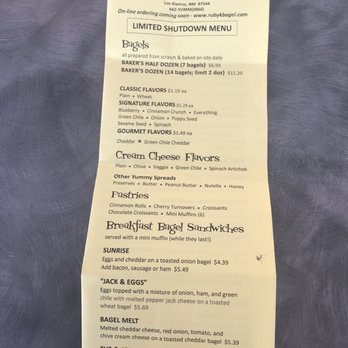 Ruby K's Bagel Cafe - Bagels Near Me - Los Alamos, New Mexico