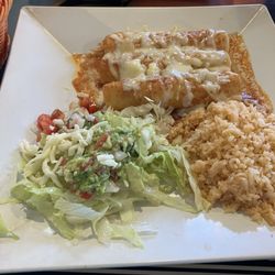 El Dorado Mexican Restaurant - Chicken enchiladas