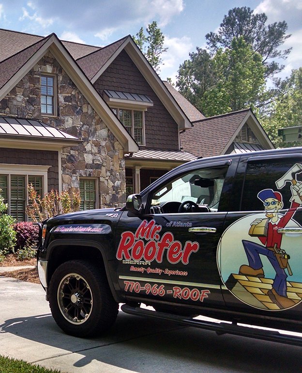 Slide of Mr. Roofer of Marietta