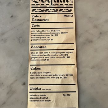 Loquat - Menu - Bakeries Near Me - San Francisco, California