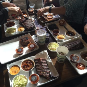 Smoque BBQ - Table full of ribs - Barbeque Near Me - Chicago, Illinois Smoque BBQ - Table full of ribs - Barbeque Near Me - Chicago, Illinois