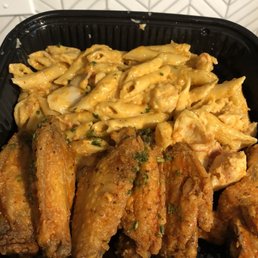 Wings & 1/2 Lobster Combo