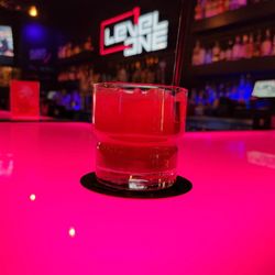 Level 1 Arcade Bar - Smash Bros cocktail