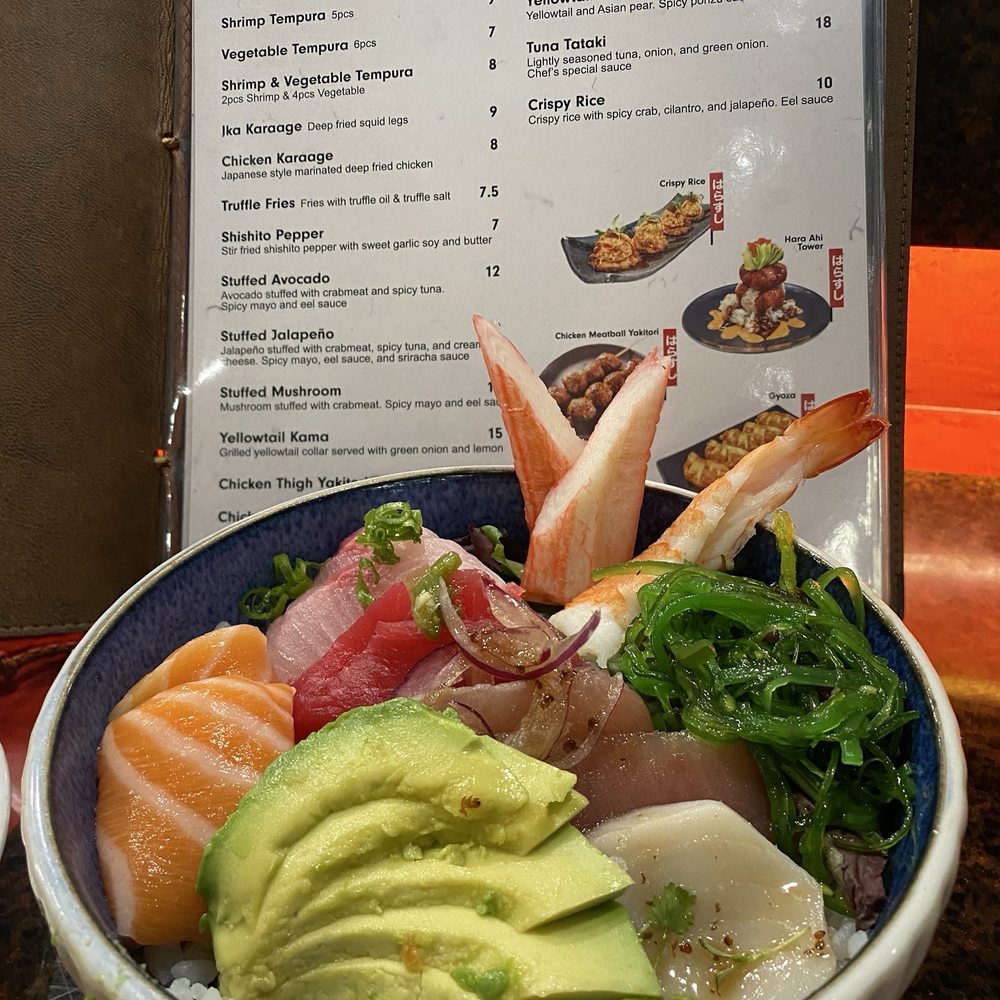 Hara Sushi - Chirashi Bowl. - Sushi Bars Near Me - Grapevine, Texas Hara Sushi - Chirashi Bowl. - Sushi Bars Near Me - Grapevine, Texas