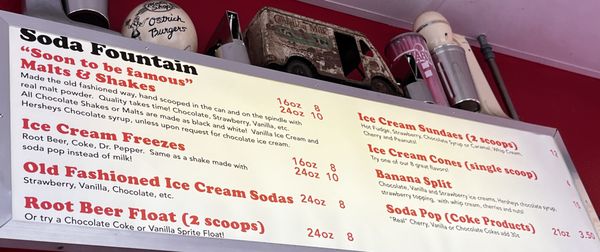 Menu photo 4 Classics Malt Shop San Diego, CA