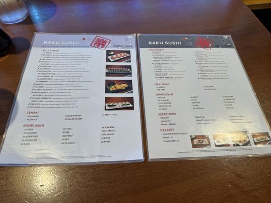 Menu photo 3 Raku Sushi West Sacramento, CA Menu photo 3 Raku Sushi West Sacramento, CA