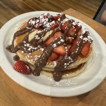 Brownstone Pancake Factory - Nutella Hazelnut Pancakes - Breakfast & Brunch Near Me - Edgewater, New Jersey Brownstone Pancake Factory - Nutella Hazelnut Pancakes - Breakfast & Brunch Near Me - Edgewater, New Jersey