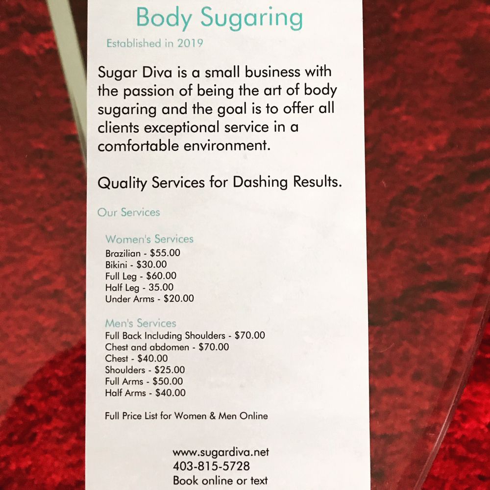 SUGAR DIVA Request an Appointment 26 Photos 122 15 Aspenmont