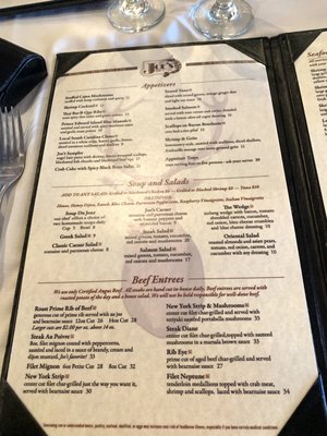 Menu photo 4 Joe's Bar & Grill North Myrtle Beach, SC