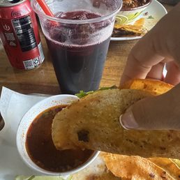 QUESSA BIRRIA TACO W/ CONSOME QUESSA BIRRIA TACO W/ CONSOME