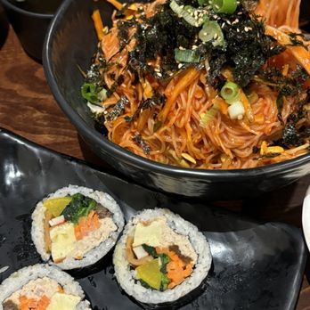 Myung-Ga Gim Bap - Tuna kimbap and bibim noodles - Korean Near Me - Centreville, Virginia Myung-Ga Gim Bap - Tuna kimbap and bibim noodles - Korean Near Me - Centreville, Virginia