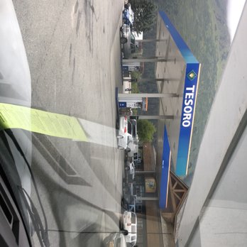 Speedway - a view of a gas station from inside a car - Gas Stations Near Me - Girdwood, Alaska