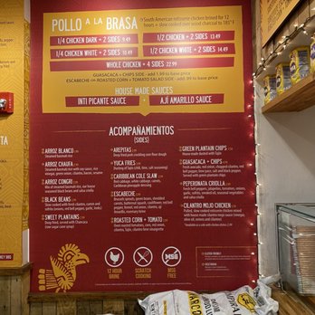 Chicken + Whiskey - Menu - Venezuelan Near Me - Washington, DC, District of Columbia