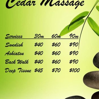 Cedar Massage - Massage Therapy Near Me - Hiawatha, Iowa Cedar Massage - Massage Therapy Near Me - Hiawatha, Iowa