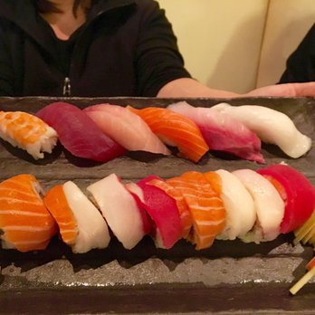 BluFish Sushi - Select nigiri and rainbow roll. - Japanese Near Me - Glenview, Illinois BluFish Sushi - Select nigiri and rainbow roll. - Japanese Near Me - Glenview, Illinois