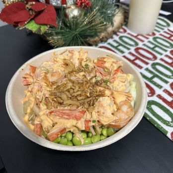Poke Bowl - BYO Shrimp and Crab Meat Bowl - Poke Near Me - Bristol, Connecticut Poke Bowl - BYO Shrimp and Crab Meat Bowl - Poke Near Me - Bristol, Connecticut