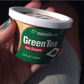 Kimchi  Oriental Mart - Mini green tea ice cream cup. - Imported Food Near Me - Miami, Florida